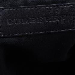 مملوكة مسبقًا Burberry Black Soft Leather Medium Canterbury Shoulder Bag