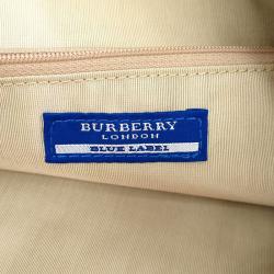 Burberry White Leather Messenger Bag