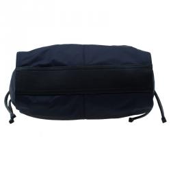 Pre Owned حقيبة شوبر بربري باكلاي نايلون أزرق كحلي