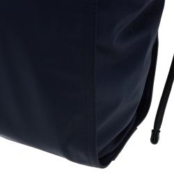 Pre Owned حقيبة شوبر بربري باكلاي نايلون أزرق كحلي