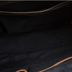 Burberry Beige/Brown Newburgh Canvas and Leather Horseferry Briefcase