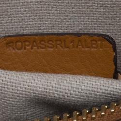 Pre Owned حقيبة بربري بولينغ روب ايلشيستر جلد بنية