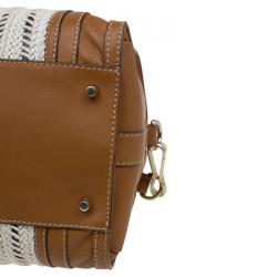 Pre Owned حقيبة بربري بولينغ روب ايلشيستر جلد بنية