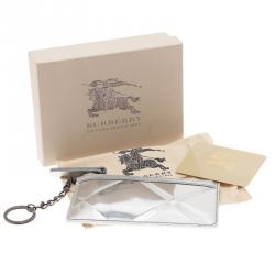 Burberry Silver Coin Pouch