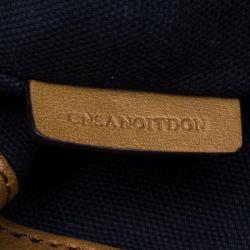 مملوكة مسبقًا Burberry Brown House Check Fabric Aurelia Shoulder Bag