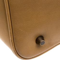 مملوكة مسبقًا Burberry Brown House Check Fabric Aurelia Shoulder Bag