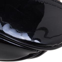 Pre Owned Burberry Black Nova Check PVC Brooke Hobo