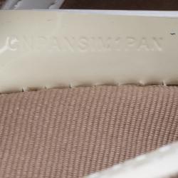 Pre Owned Burberry White Nova Check PVC Chester Boston Bag