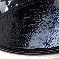 Pre Owned Burberry Black Beat Check Nylon Hobo