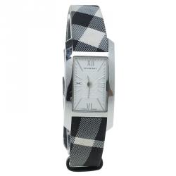 Burberry Silver Stainless Steel The Pioneer Women's Wristwatch 20MM