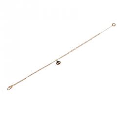 Pre Owned Bvlgari Divas' Dream Onyx Rose Gold Bracelet