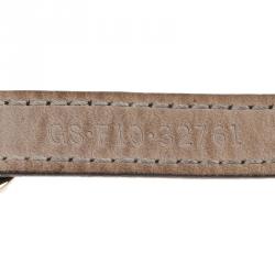 Bvlgari Bvlgari Leather Double Coiled Black Bracelet