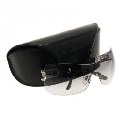 Bvlgari Black 6023B Strass Edge Shield Sunglasses
