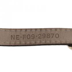 Pre Owned Bvlgari Bvlgari Leather Double Coiled Black Bracelet