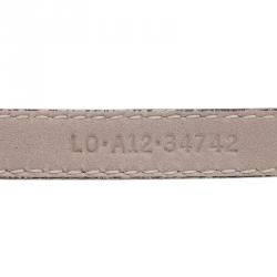 Pre Owned Bvlgari Serpenti Double Coiled Green Leather Bracelet