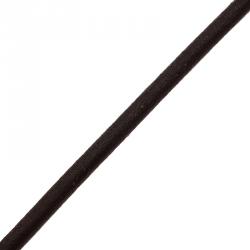 Pre Owned Bvlgari Brown Leather Cord Necklace