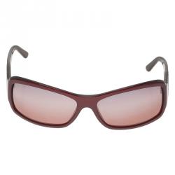Bvlgari Purple 8010 Rectangle Sunglasses 