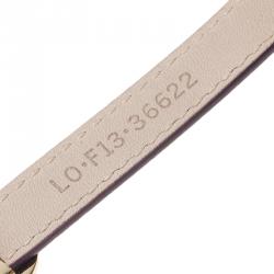 Bvlgari Bvlgari Calfskin Leather Double Coiled Purple Bracelet