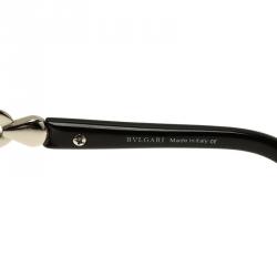 Bvlgari Silver 6039B Shield Sunglasses 