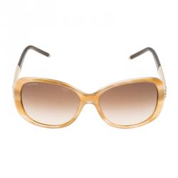 Bvlgari Brown 8114 Ruffle Serpenti Sunglasses