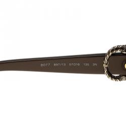 Bvlgari Brown Butterfly 8077 Sunglasses 