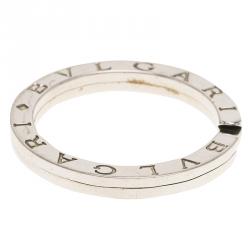Pre Owned Bvlgari Sterling Silver Keyring