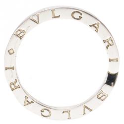 Pre Owned Bvlgari Sterling Silver Keyring