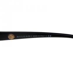 Bvlgari Purple and Black 8169-Q Cat Eye Sunglasses