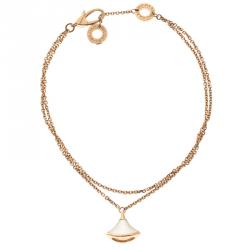 Bvlgari Diva's Dream Mother of Pearl 18k Rose Gold Bracelet