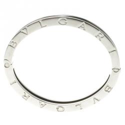 Pre Owned Bvlgari B.Zero1 18k Rose Gold & Steel Bracelet 16cm