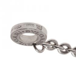 Bvlgari Cerchi Astrale Diamond White Gold Pendant Necklace