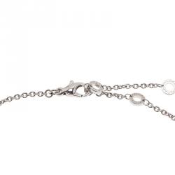 Bvlgari Cerchi Astrale Diamond White Gold Pendant Necklace