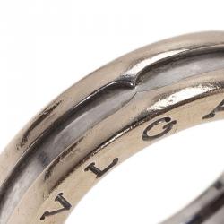 Bvlgari B.Zero1 1-band White Gold Ring Size 47