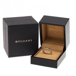 Bvlgari B.Zero1 1-band White Gold Ring Size 47