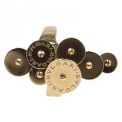 Pre Owned Bvlgari Cicladi Yellow Gold Ring Size 50.5