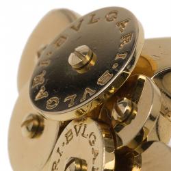 Pre Owned Bvlgari Cicladi Yellow Gold Ring Size 50.5