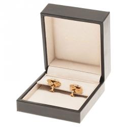 Pre Owned Bvlgari Cicladi Yellow Gold Clip Earrings
