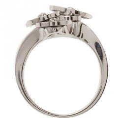 Bvlgari Cicladi White Gold Ring Size 56