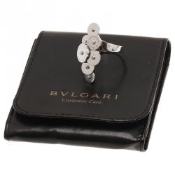 Bvlgari Cicladi White Gold Ring Size 56