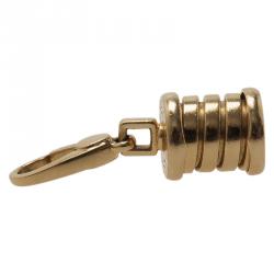 Pre Owned Bvlgari B.zero1 Yellow Gold Charm