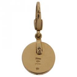 Bvlgari Optical Illusion Mother Of Pearl Yellow Gold Charm