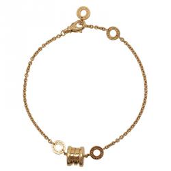 Pre Owned Bvlgari B.Zero1 Yellow Gold  Soft Bracelet