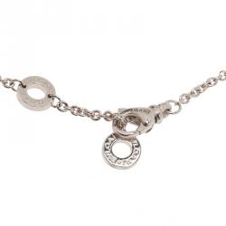 Bvlgari B.Zero1 18kt White Gold Soft Bracelet 20CM