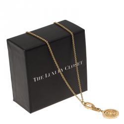 Pre Owned Bvlgari Cerchi Astrale Yellow Gold Pendant Necklace