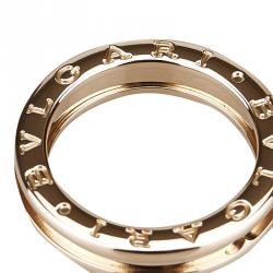 Pre Owned Bvlgari B.zero1 1-Band Rose Gold Ring Size 55