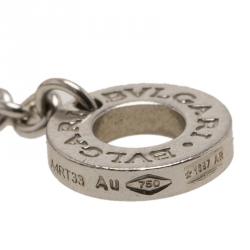 Pre Owned Bvlgari B.zero1 18k White Gold Soft Bracelet