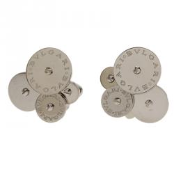 Bvlgari Cicladi White Gold Clip-on Stud Earrings