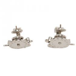 Bvlgari Cicladi White Gold Clip-on Stud Earrings