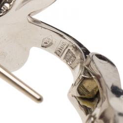 Bvlgari Cicladi White Gold Clip-on Stud Earrings