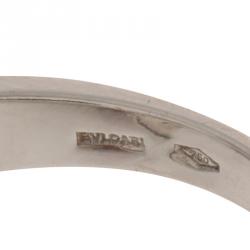 Bvlgari Cicladi White Gold Cocktail Ring Size 52